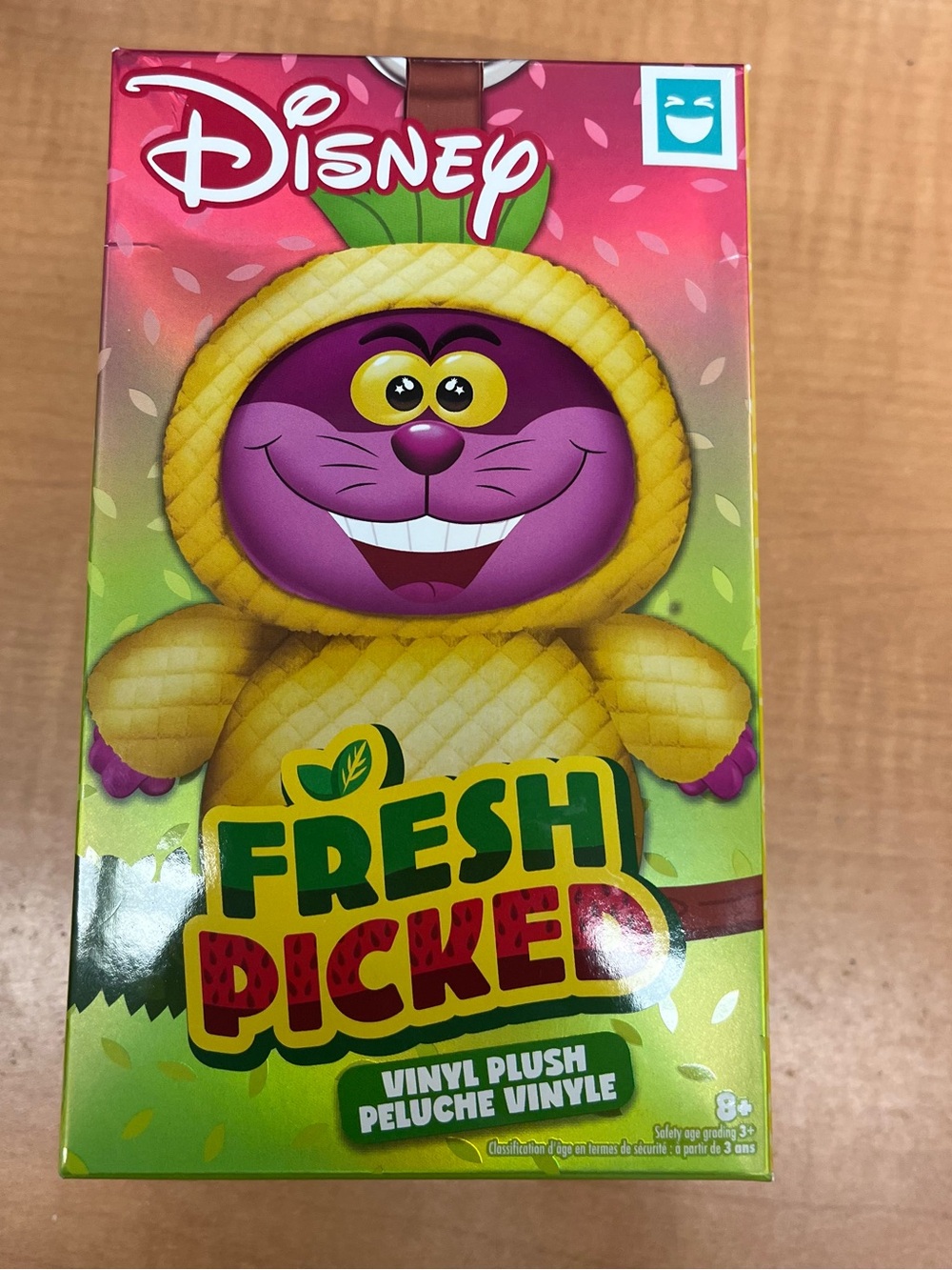 Disney Fresh Picked Plush — Purple Character in Yellow Pineapple Outfit